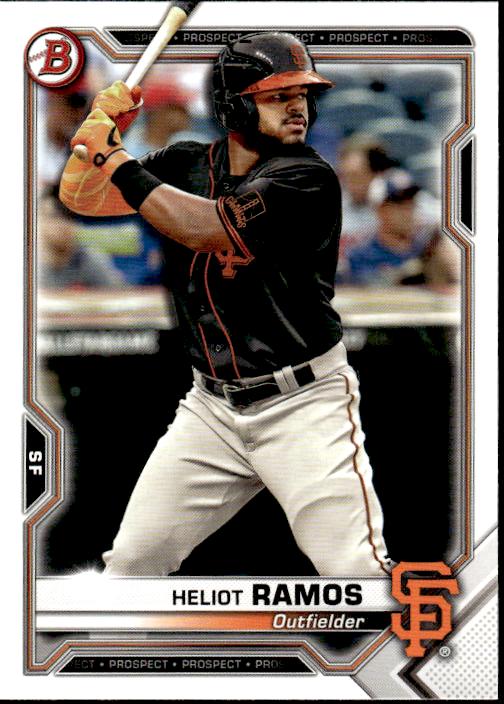 2021 Bowman #BP-69 Heliot Ramos Prospects