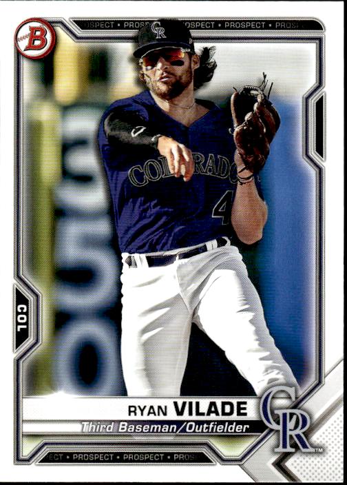 2021 Bowman #BP-68 Ryan Vilade Prospects