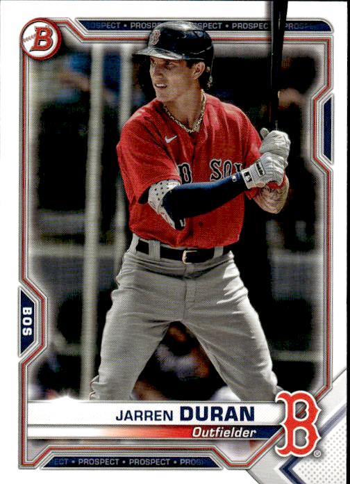 2021 Bowman #BP-135 Jarren Duran Prospects