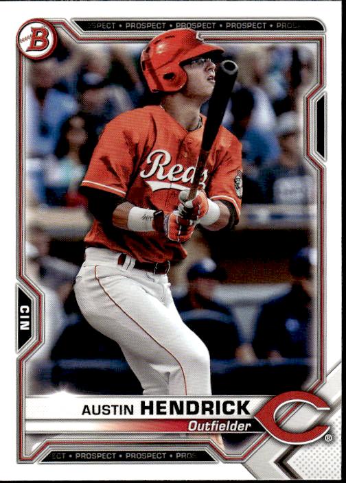 2021 Bowman #BP-55 Austin Hendrick Prospects