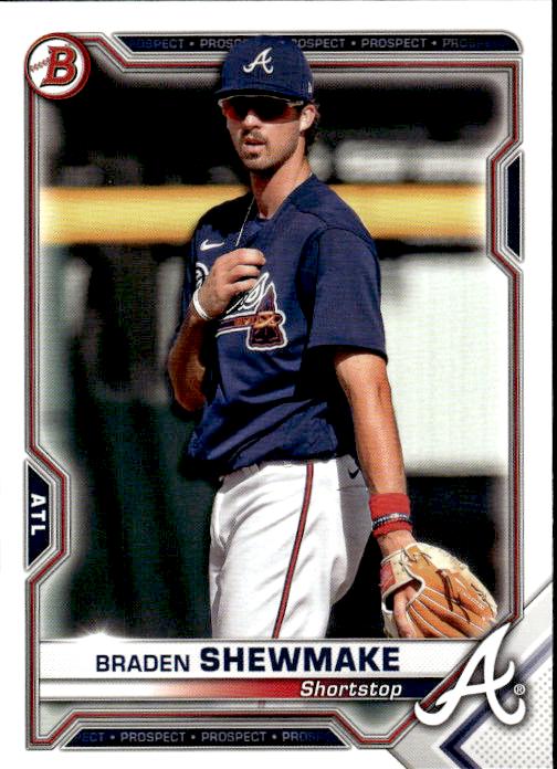 2021 Bowman #BP-48 Braden Shewmake Prospects