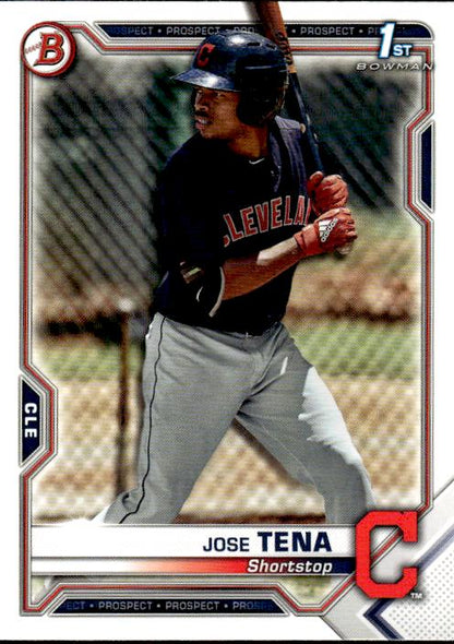 2021 Bowman #BFE-128 Jose Tena