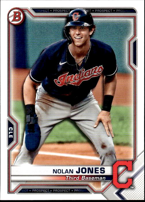 2021 Bowman #BP-35 Nolan Jones Prospects