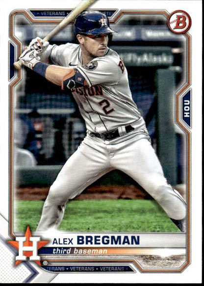 2021 Bowman #25 Alex Bregman