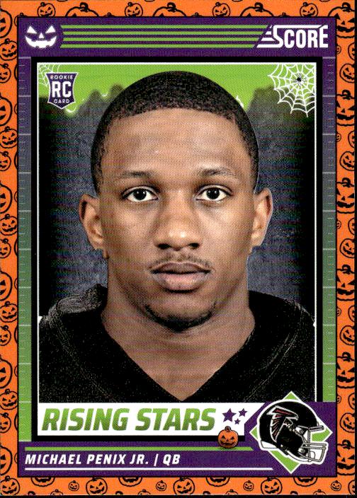 2024 Score-A-Treat #39 Michael Penix Jr. A-Treat - Rising Stars Orange Pumpkin