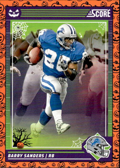 2024 Score-A-Treat #98 Barry Sanders A-Treat - Orange Pumkins