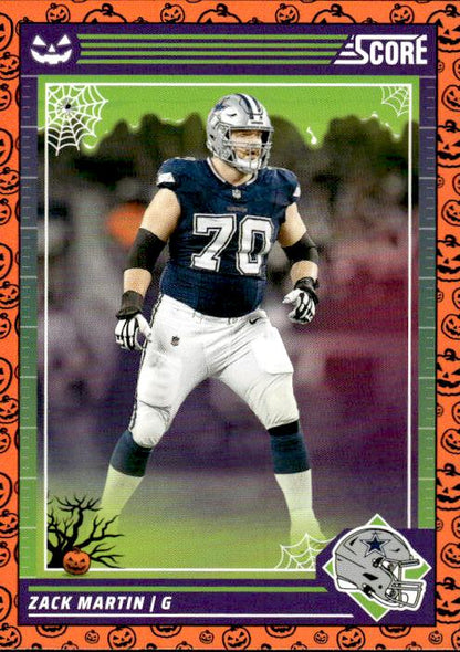 2024 Score-A-Treat #75 Zack Martin A-Treat - Orange Pumkins