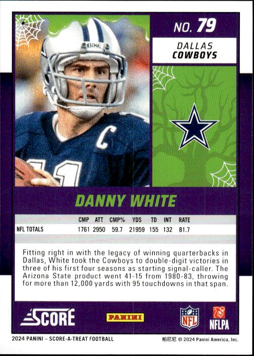 2024 Score-A-Treat #79 Danny White A-Treat - Orange Pumkins