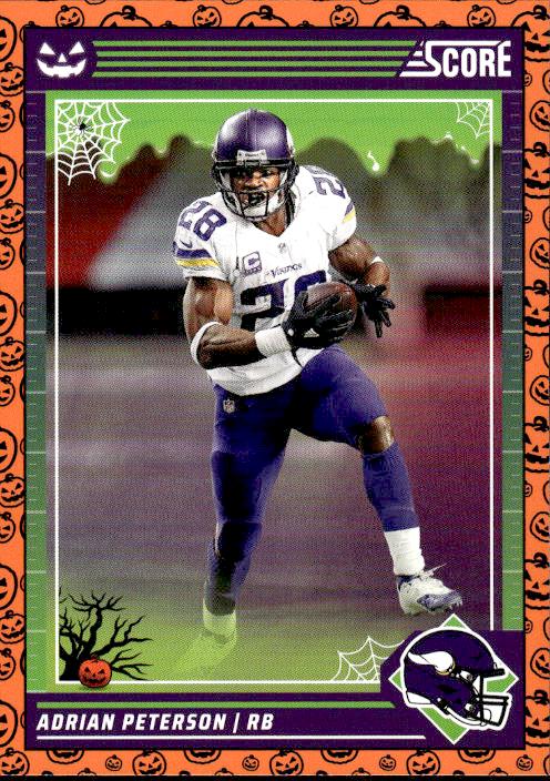 2024 Score-A-Treat #188 Adrian Peterson A-Treat - Orange Pumkins