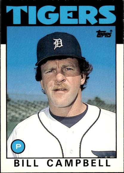 1986 Topps Traded #17T Bill Campbell