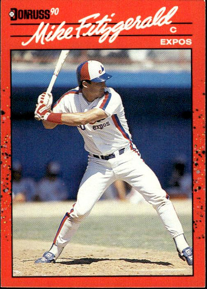 1990 Donruss #392c Mike Fitzgerald