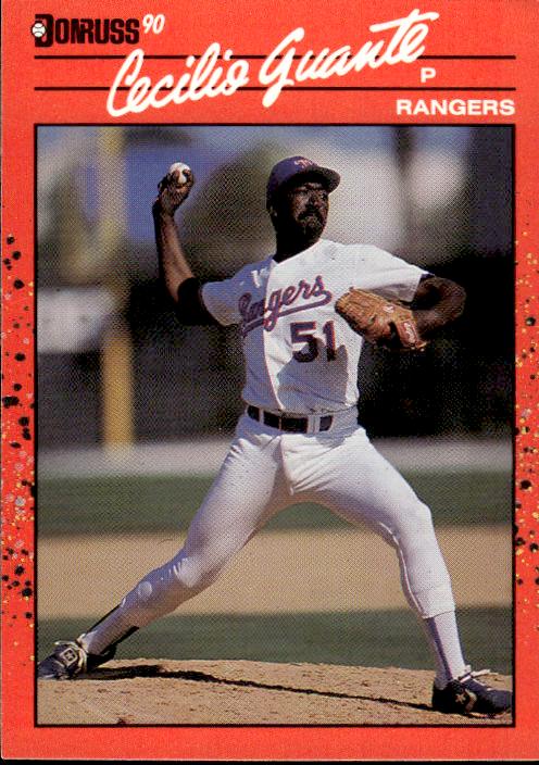 1990 Donruss #403c Cecilio Guante