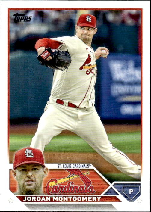 2023 Topps St. Louis Cardinals #32 Jordan Montgomery