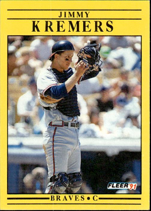 1991 Fleer #694b Jimmy Kremers