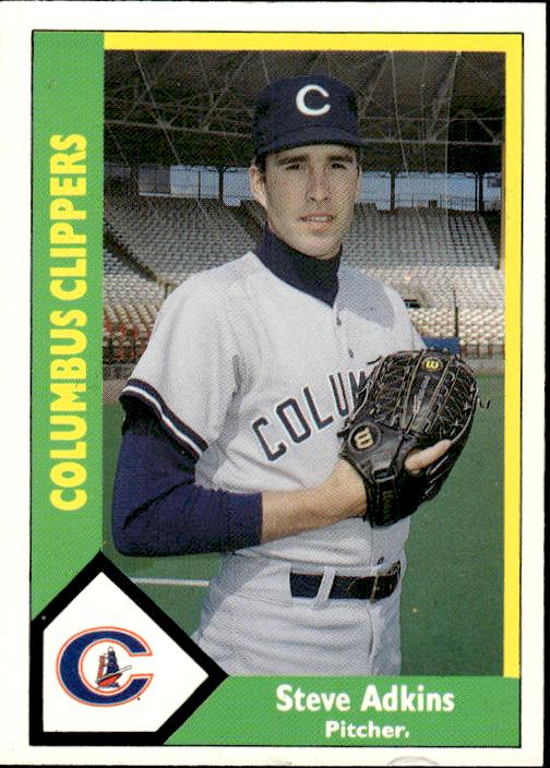 1990 CMC Columbus Clippers #1 Steve Adkins