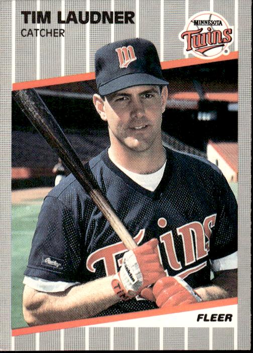 1989 Fleer #118 Tim Laudner