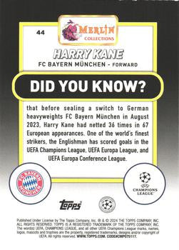 2023-24 Merlin UEFA Club Competitions Harry Kane #44 FC Bayern Munchen