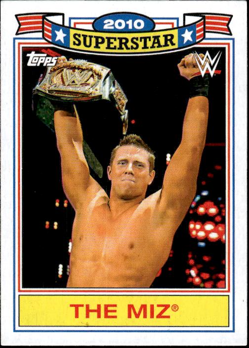 2021 Topps Heritage WWE #TM-10 The Miz TM-10 Superstar Tribute The Miz