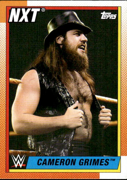 2021 Topps Heritage WWE #79 Cameron Grimes