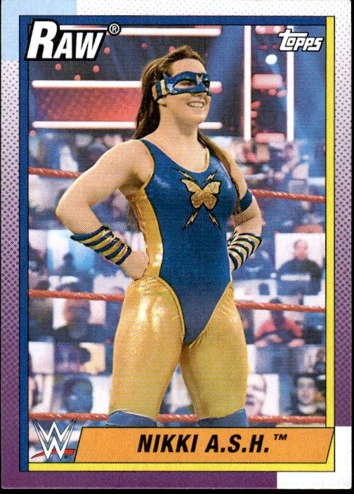 2021 Topps Heritage WWE #31 Nikki A.S.H.