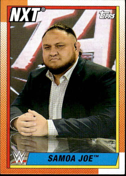 2021 Topps Heritage WWE #91 Samoa Joe