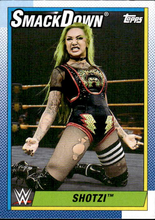 2021 Topps Heritage WWE #93 Shotzi