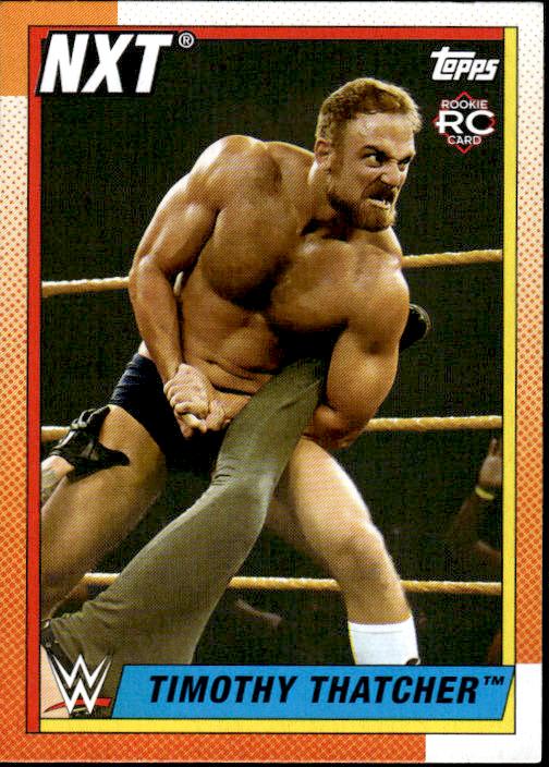 2021 Topps Heritage WWE #94 Timothy Thatcher Rainbow Foil