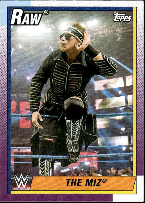 2021 Topps Heritage WWE #44 The Miz Rainbow Foil