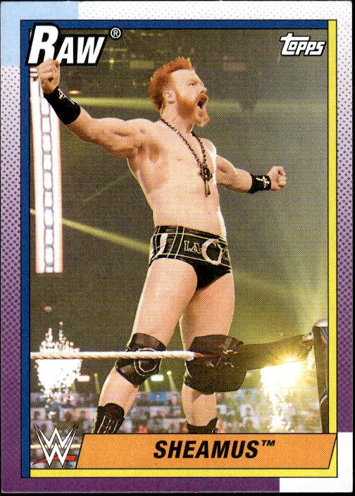 2021 Topps Heritage WWE #40 Sheamus