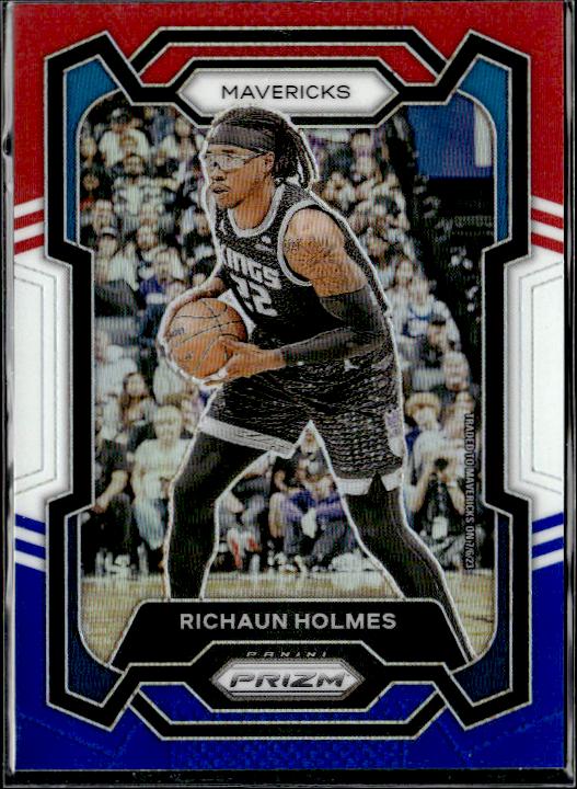 2023-24 Panini Prizm #212 Richaun Holmes Prizms Red White and Blue