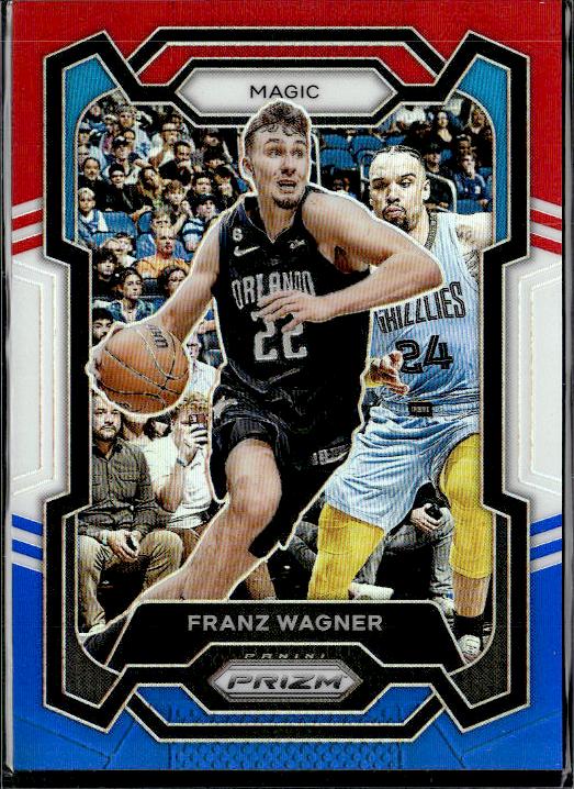 2023-24 Panini Prizm Franz Wagner Prizms Red White and Blue