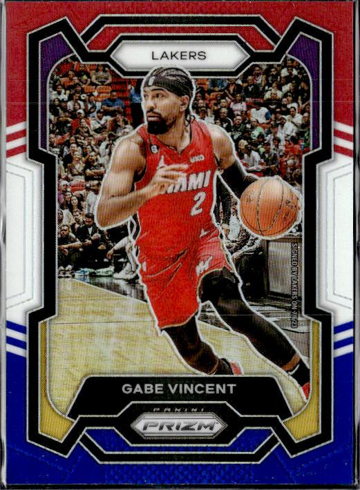 2023-24 Panini Prizm #225 Gabe Vincent Prizms Silver