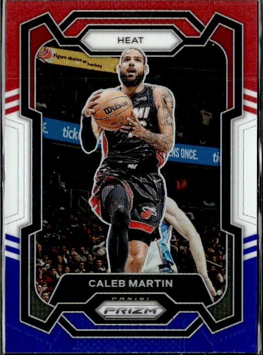 2023-24 Panini Prizm #276 Caleb Martin Prizms Red White and Blue