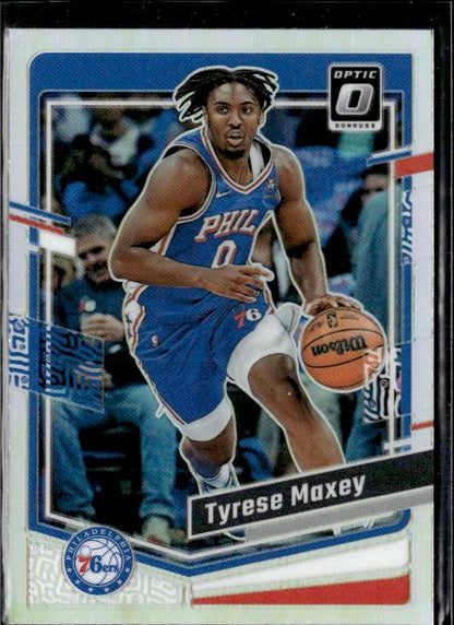 2023-24 Donruss Optic #70 Tyrese Maxey #70 Holo