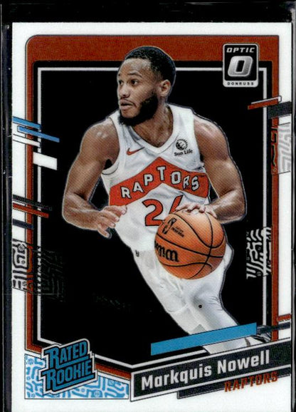 2023-24 Donruss Optic #236 Markquis Nowell #236 Holo