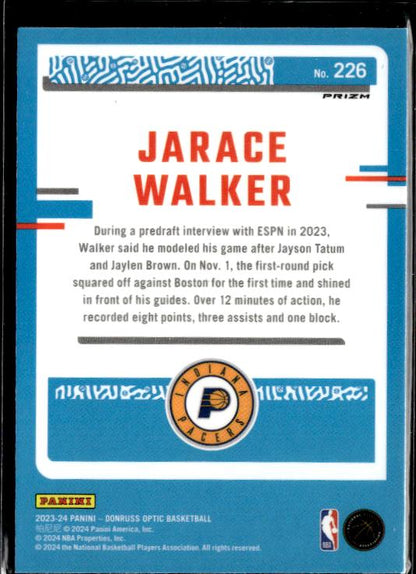 2023-24 Donruss Optic #226 Jarace Walker Holo