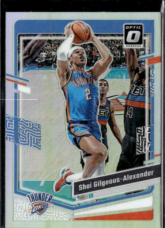 2023-24 Donruss Optic #104 Shai Gilgeous-Alexander Holo