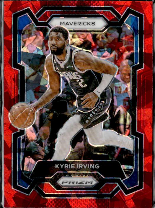 2023-24 Panini Prizm #22 Kyrie Irving Prizms Red Ice