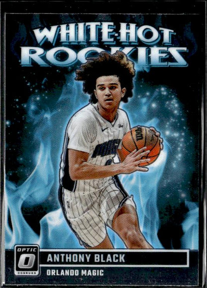 2023-24 Donruss Optic #1 Anthony Black #1 White Hot Rookies