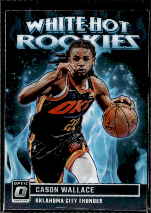 2023-24 Donruss Optic #3 Cason Wallace White Hot Rookies