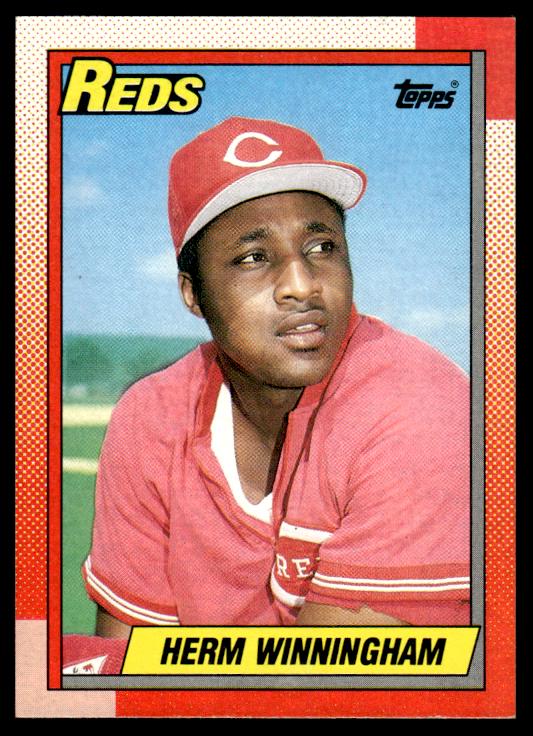 1990 Topps #94 Herm Winningham