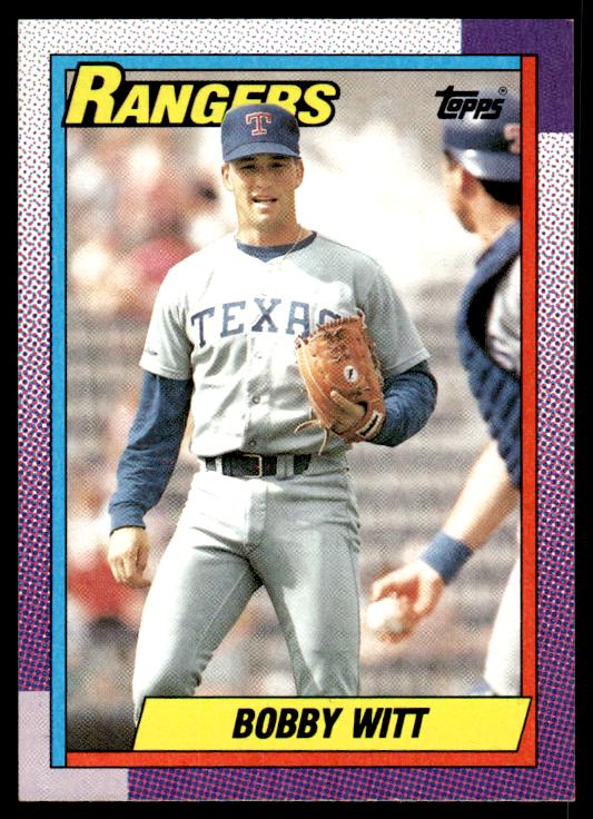 1990 Topps #166 Bobby Witt