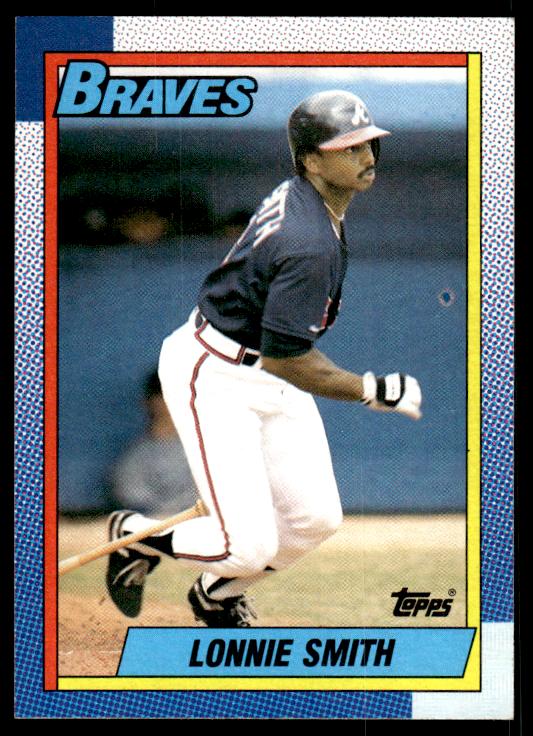 1990 Topps #152 Lonnie Smith