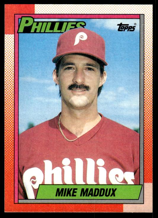 1990 Topps #154 Mike Maddux