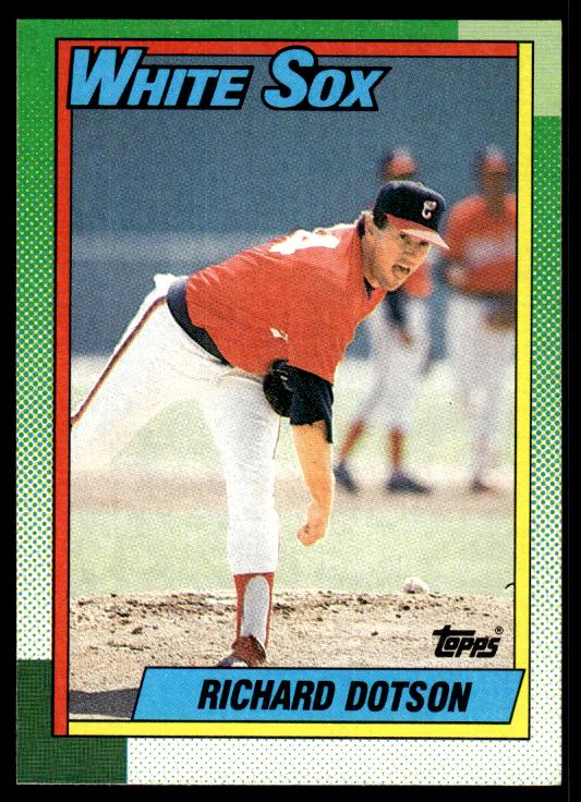 1990 Topps #169 Richard Dotson