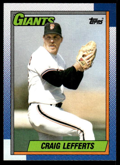 1990 Topps #158 Craig Lefferts