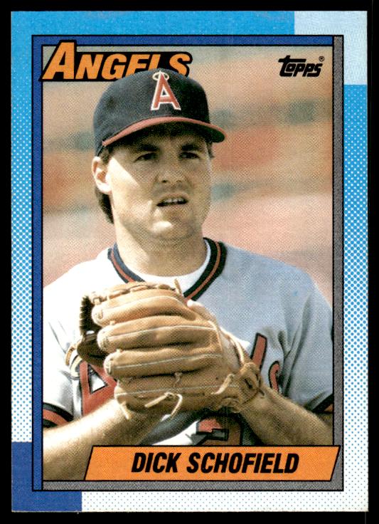 1990 Topps #189 Dick Schofield