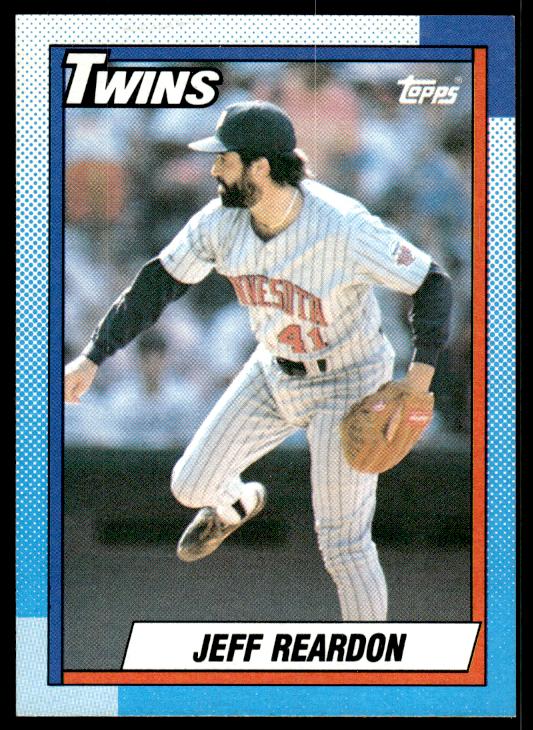 1990 Topps #235 Jeff Reardon