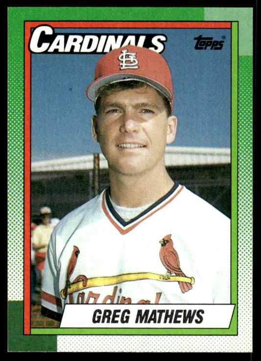 1990 Topps #209 Greg Mathews