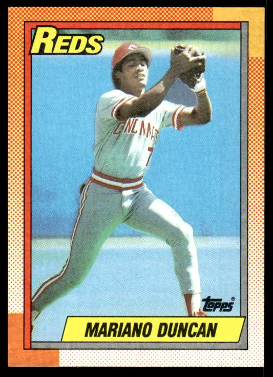 1990 Topps #234 Mariano Duncan